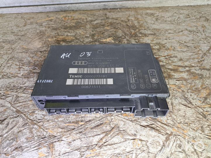 Audi A4 S4 B6 8E 8H Module confort 8E0959433BC