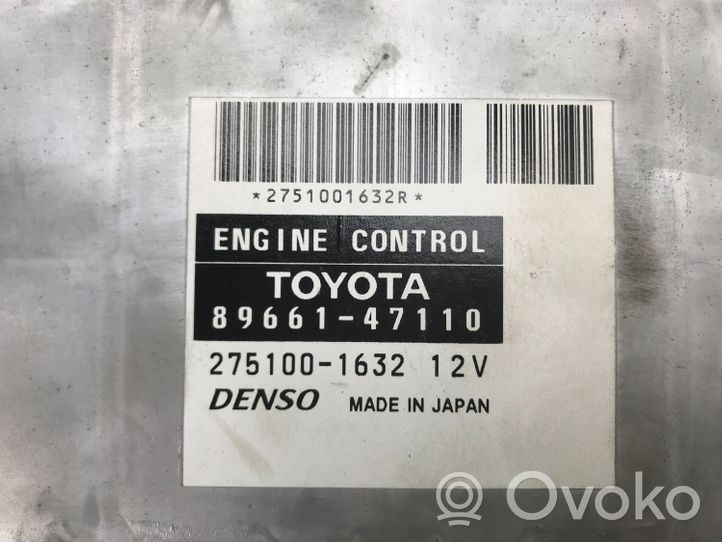 Toyota Prius (XW20) Centralina/modulo del motore 8966147110