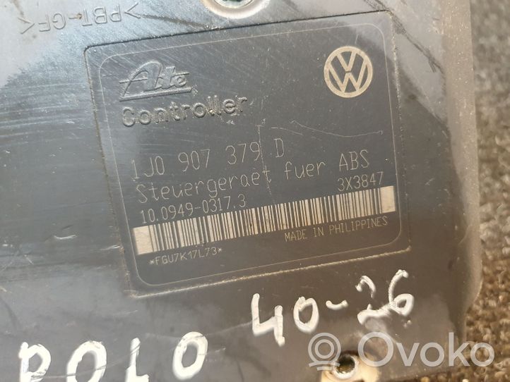 Volkswagen Polo ABS Steuergerät 1J0907379D