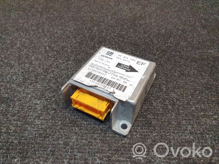 Opel Tigra A Module de contrôle airbag 09114586EF