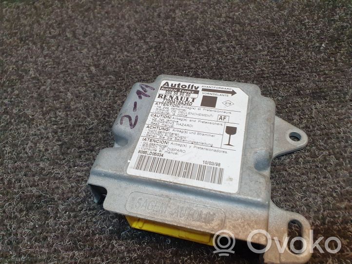 Renault Scenic I Module de contrôle airbag 550569000