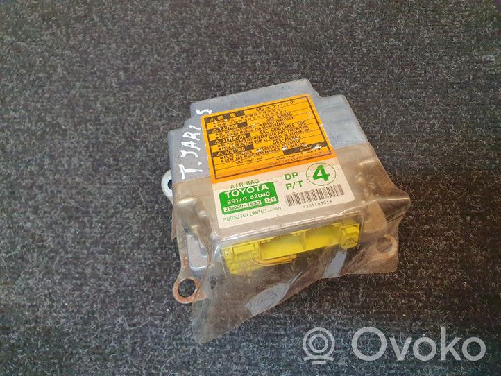 Toyota Yaris Sterownik / Moduł Airbag 8917052040