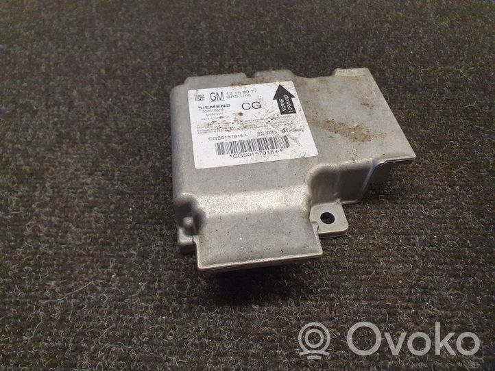 Opel Signum Centralina/modulo airbag 13159977