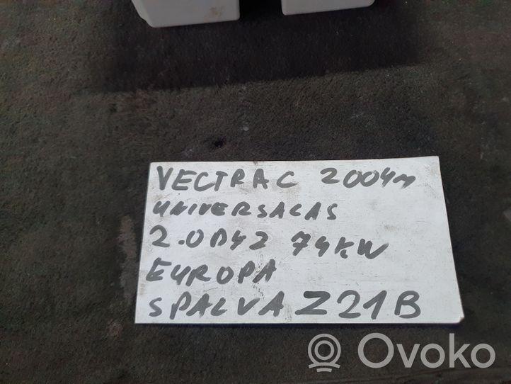 Opel Vectra C Mantu nodalījums griestos 