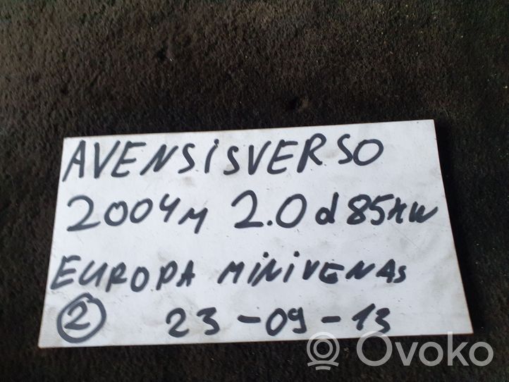 Toyota Avensis Verso Etuistuimen turvavyö 0431041