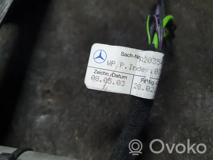 Mercedes-Benz E W211 Mécanisme de lève-vitre avec moteur A2118203042