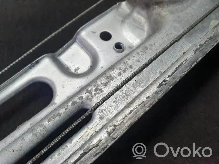 Opel Signum Mécanisme lève-vitre de porte arrière avec moteur 990094103