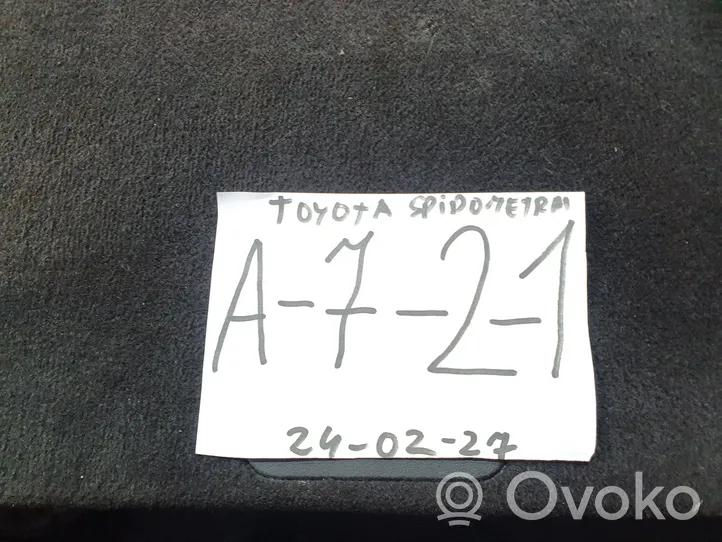 Toyota Corolla Verso E121 Tachimetro (quadro strumenti) 8380013150