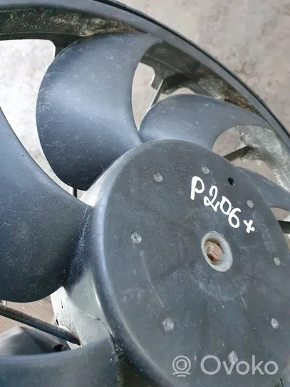 Peugeot 206+ Fan impeller 