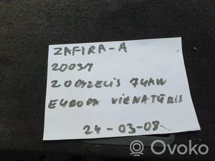 Opel Zafira A Lämpöpuhaltimen moottorin vastus 90566802