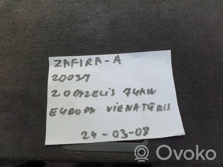 Opel Zafira A Airbag control unit/module 09229303