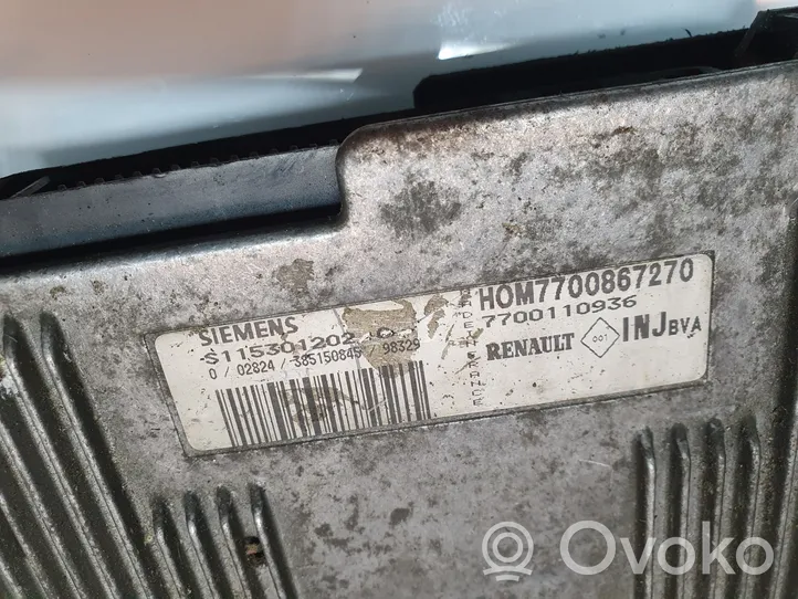 Renault Clio I Calculateur moteur ECU S115301202C