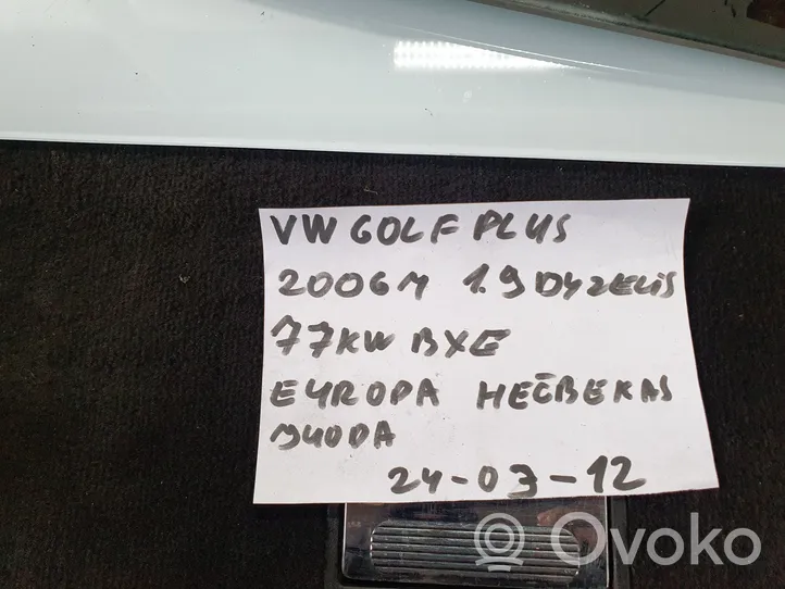 Volkswagen Golf Plus Takasivuikkuna/-lasi 43R00048