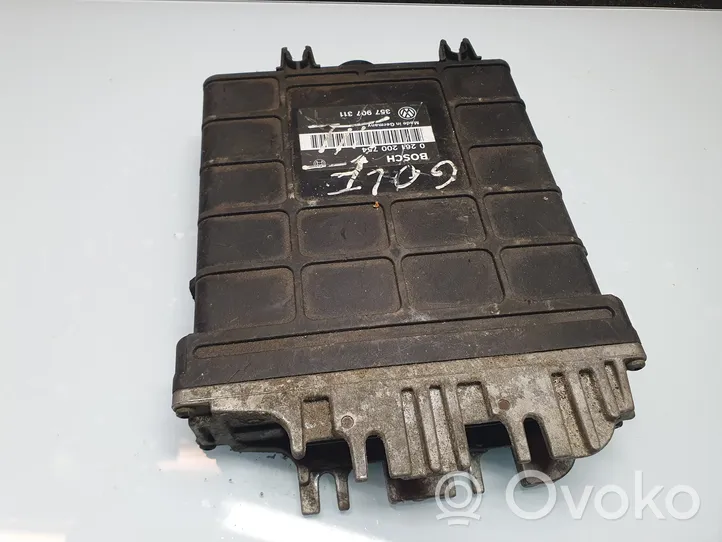 Volkswagen Golf II Sterownik / Moduł ECU 357907311