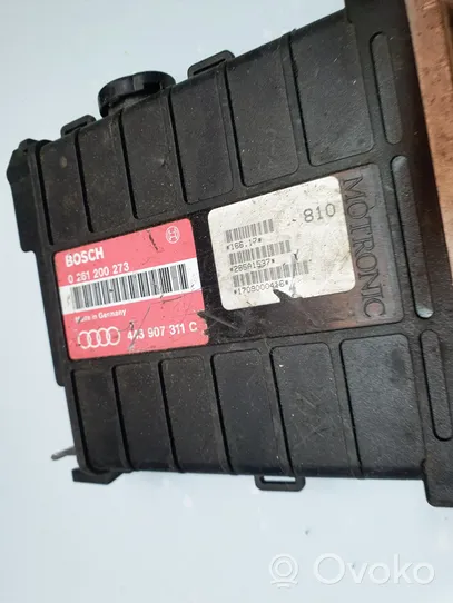 Audi 80 90 S2 B4 Sterownik / Moduł ECU 443907311C