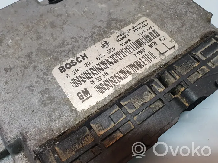 Opel Astra G Calculateur moteur ECU 90562574