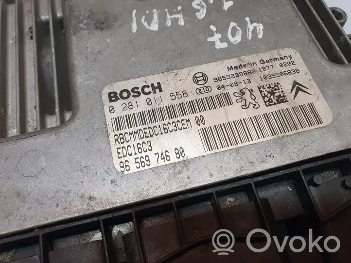 Peugeot 407 Sterownik / Moduł ECU 9656974680