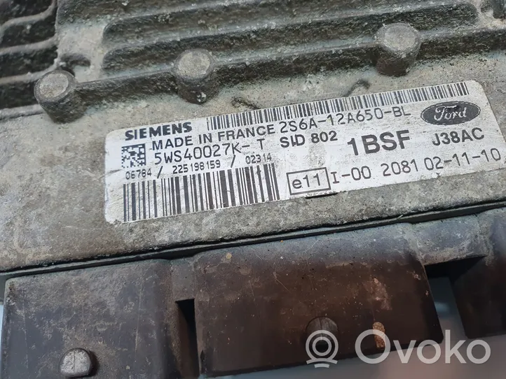 Ford Fiesta Sterownik / Moduł ECU 5WS40027KT