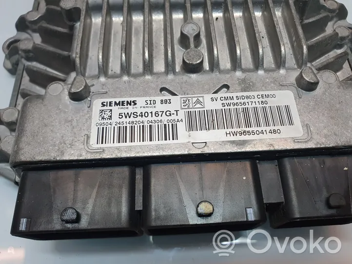 Peugeot 407 Sterownik / Moduł ECU 5WS40167GT