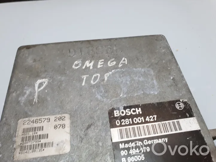 Opel Omega B2 Moottorin ohjainlaite/moduuli 0281001427