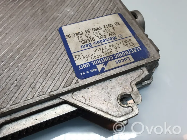 Mercedes-Benz E W210 Calculateur moteur ECU A0165457632