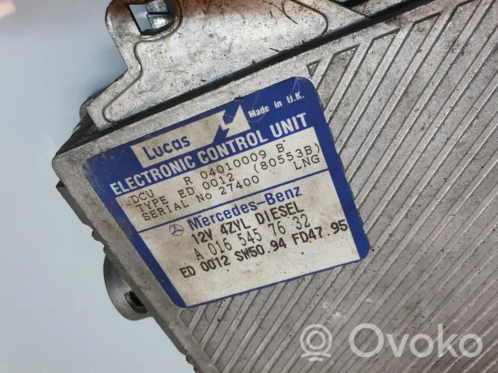 Mercedes-Benz E W210 Calculateur moteur ECU A0165457632