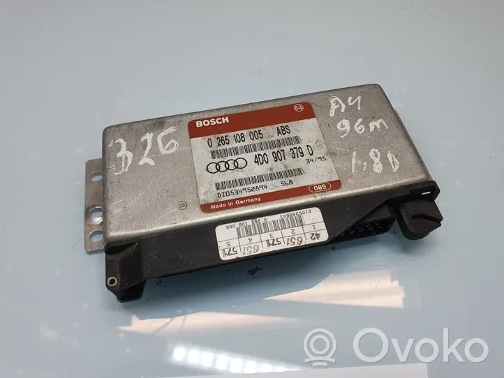 Audi A4 S4 B5 8D ABS-ohjainlaite/moduuli 0265108005