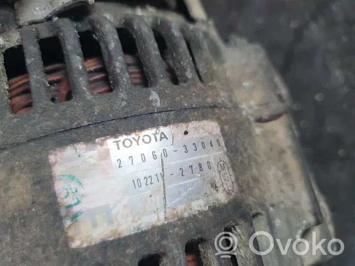 Toyota Yaris Verso Alternator 2706033040