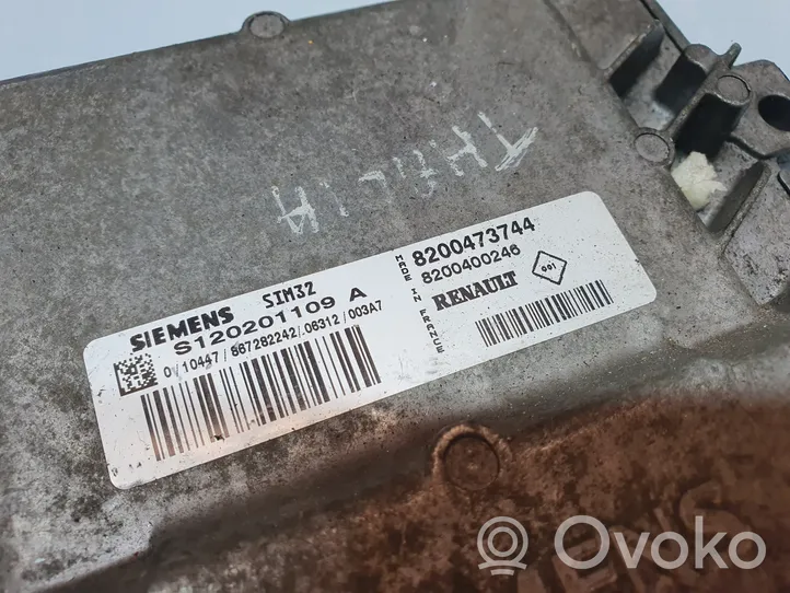 Renault Thalia I Sterownik / Moduł ECU S120201109A