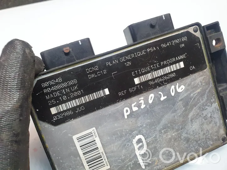 Peugeot 206 Sterownik / Moduł ECU R04080030B