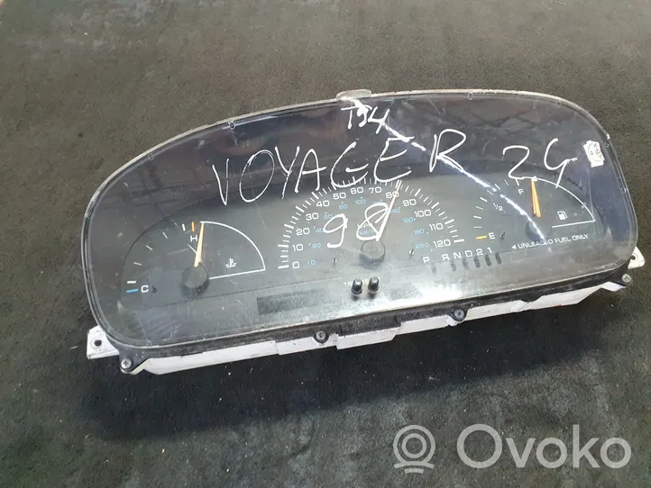 Chrysler Voyager Spidometrs (instrumentu panelī) P04685627AB