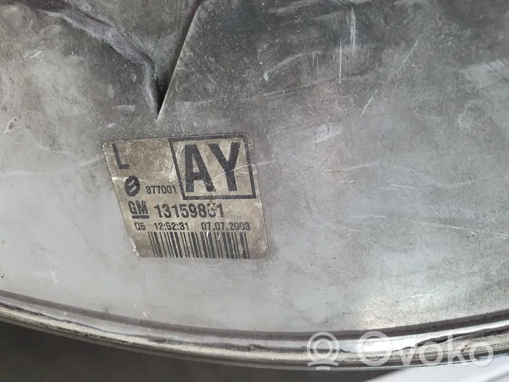 Opel Signum Задний фонарь в кузове 13159861