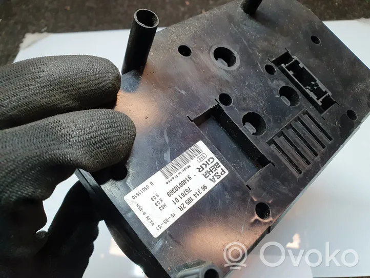 Citroen Xsara Picasso Climate control unit 96314105ZR