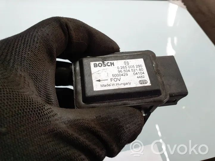 Peugeot 307 Sensor ESP de aceleración de frecuencia del intermitente 0265005290
