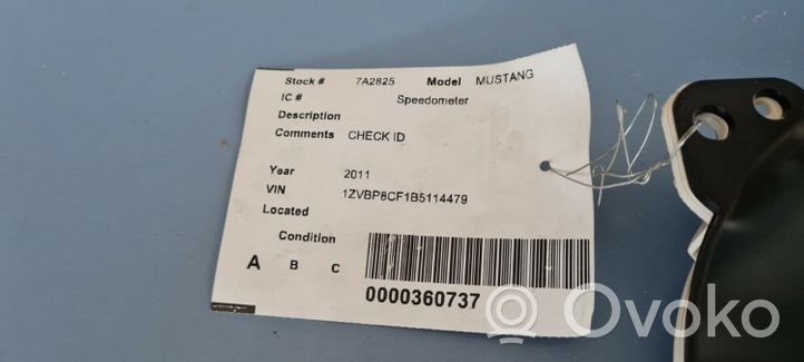 Ford Mustang V Tachimetro (quadro strumenti) 10849