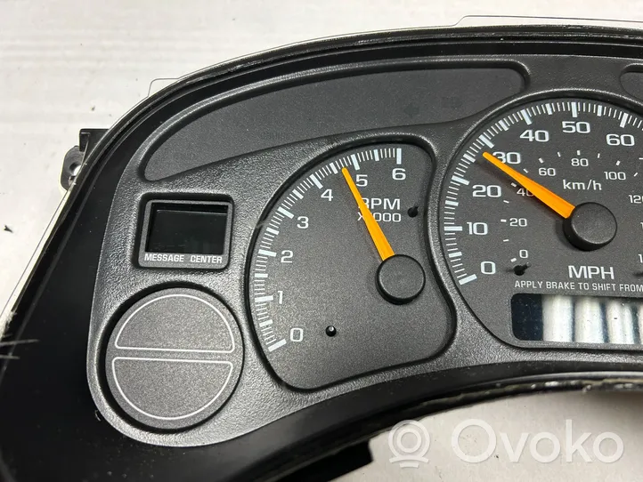 Chevrolet Tahoe Speedometer (instrument cluster) 16227347