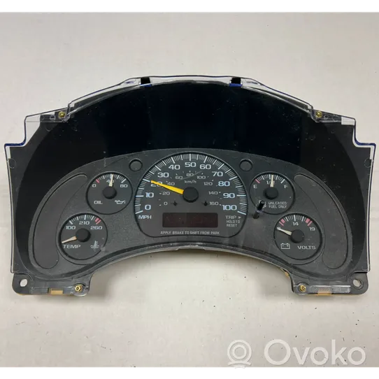 Chevrolet Express Compteur de vitesse tableau de bord 09370095