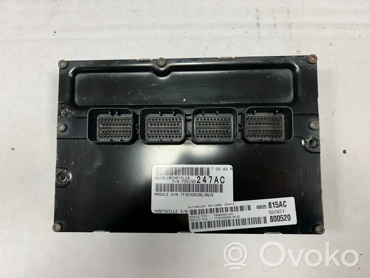 Chrysler Voyager Engine control unit/module ECU 68025815AC