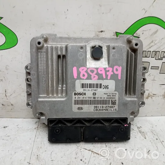 KIA Carens II Sterownik / Moduł ECU 0281014568