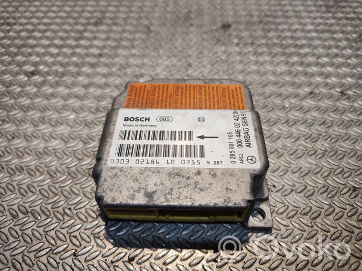 Volkswagen II LT Airbag control unit/module 0285001105