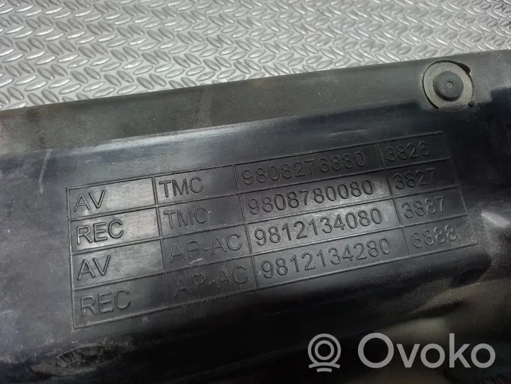 Toyota Proace Déflecteur d'air de radiateur de refroidissement 9808276880