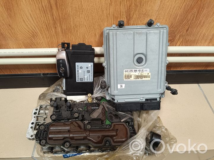 Mercedes-Benz C W205 Juego de cerradura y set ECU del motor A2139001223