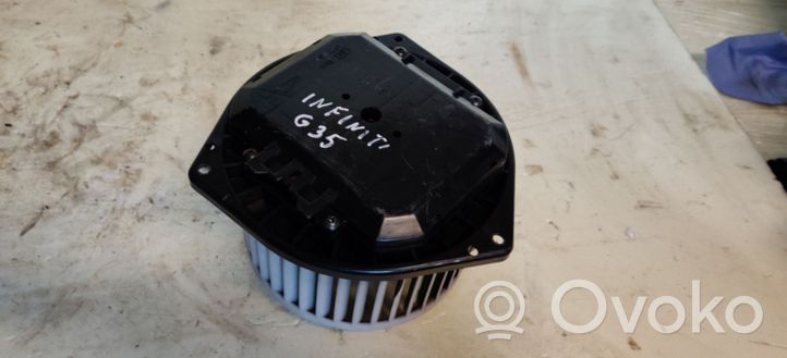 Infiniti G35 Ventola riscaldamento/ventilatore abitacolo 3K050C3314