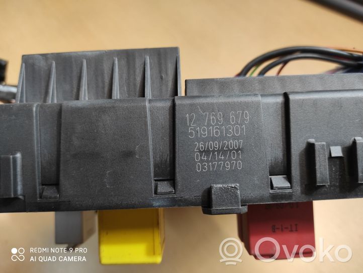 Cadillac BLS Module de fusibles 12769679