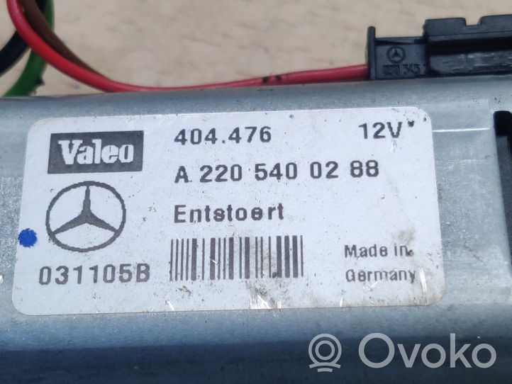 Mercedes-Benz E AMG W211 Ohjauspylvään säätömoottori A2205400288