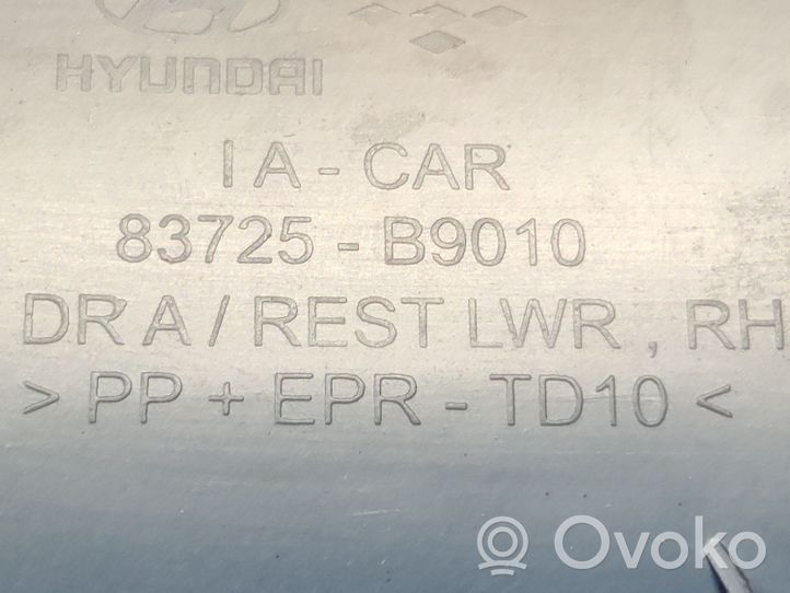 Hyundai i10 Altro elemento di rivestimento della portiera posteriore 83725B9010