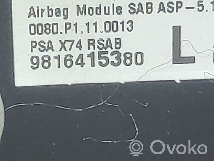 Citroen DS7 Crossback Airbag latéral 