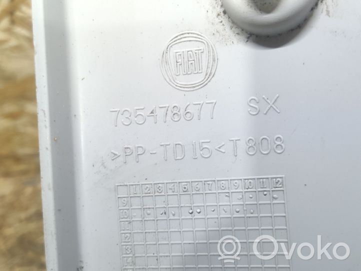 Fiat Doblo Listwa szyby tylnej 735478677