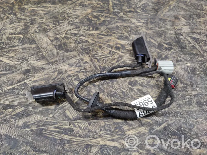 Opel Mokka Lampa oświetlenia tylnej tablicy rejestracyjnej 95245969