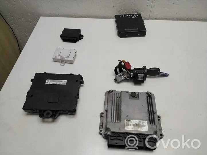 Opel Movano B Kit centralina motore ECU e serratura 237102265R